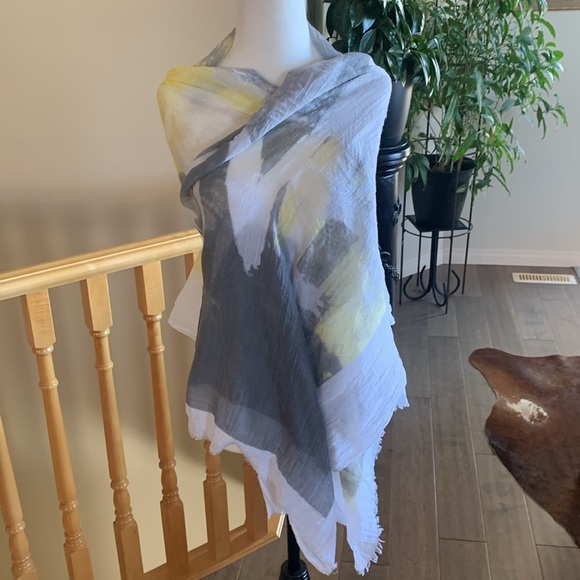 ✨Paris Romantic/Nostaglic🇫🇷✨Large cotton scarf - Picture 7 of 10